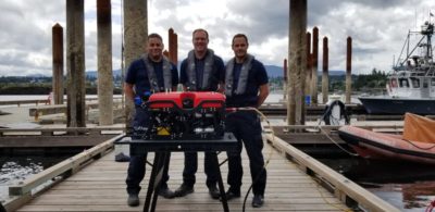 SEAMOR’s Chinook ROV for police dive team