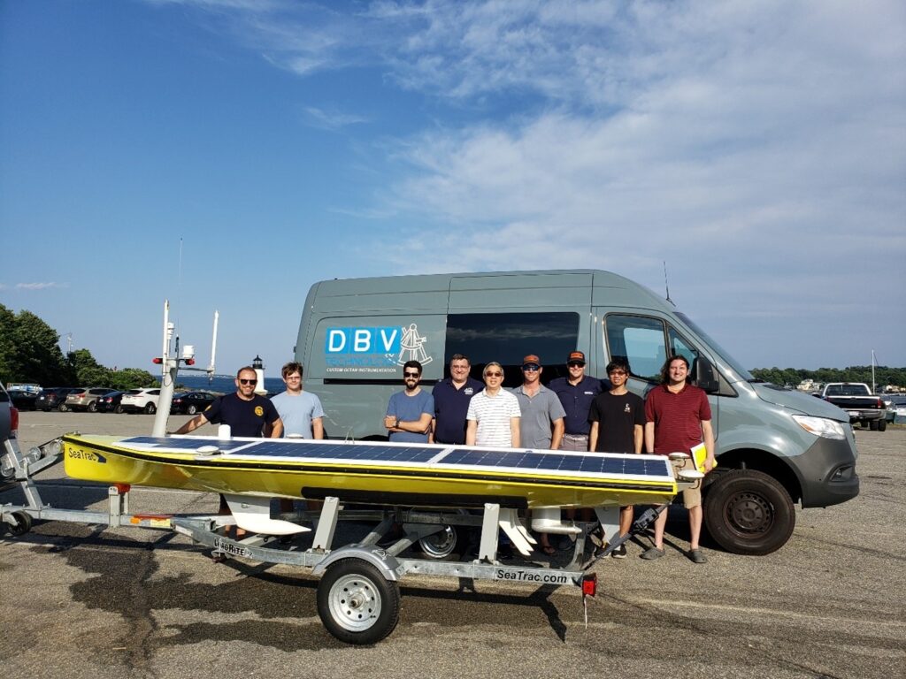 Marblehead, Massachusetts – September 14, 2022 - SeaTrac Systems, Inc. (SeaTrac) is pleased to announce the sale and delivery of one of its SP-48 persistent Uncrewed Surface Vehicles (USVs) to an elite Geosciences team at Princeton University. Working with longtime collaborator Harold “Bud” Vincent and DBV Technology, Dr. Frederik Simons and his Princeton team aim to advance the current state of the art for seafloor geodesy, which is the science of understanding the depth, shape and movement of the seafloor, and how seafloor bathymetry relates to its gravitational and magnetic fields. By combining acoustic data with GPS/GNSS data (GPS-A), the team’s specific interest is persistently monitoring deep seafloor tectonic plate movement to better measure its change and shape before and after earthquakes. 